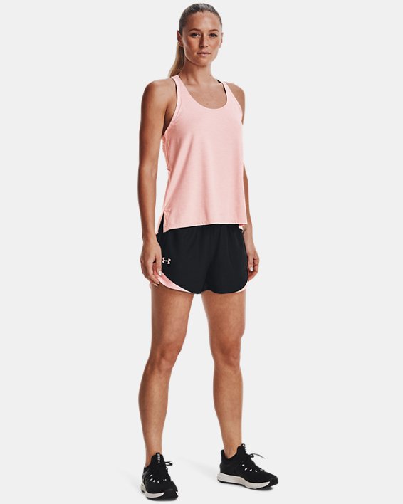 Women's UA Knockout Mesh Back Tank in Pink image number 2